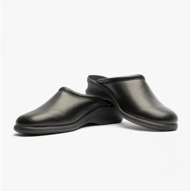 Rohde 2507-90 Womens Slippers Black sold by House of Slippers product image thumbnail 4