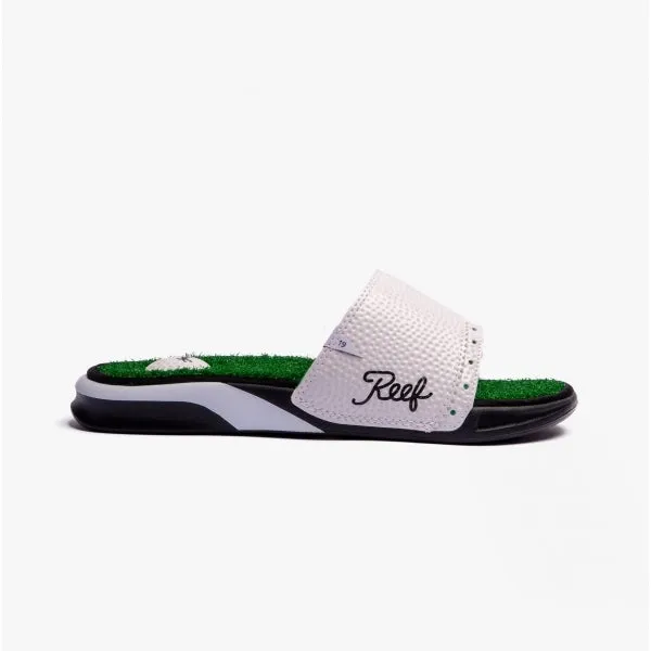 MULLIGAN SLIDE Mens Sliders Green sold by House of Slippers