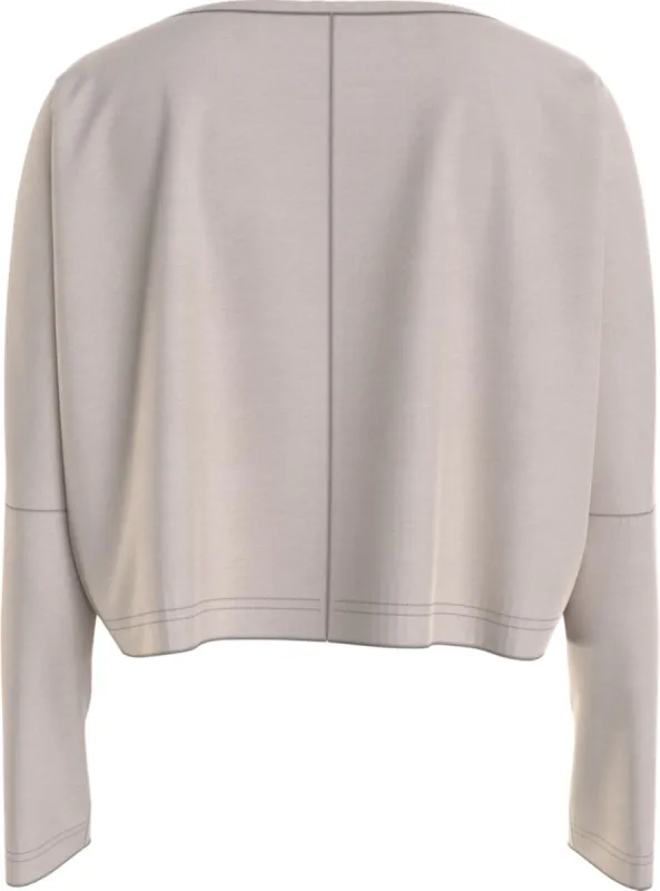 Tommy Hilfiger LONG SLEEVE T-SHIRT GOLD EMBR. Womens T-Shirts Cashmere Creme sold by House of Slippers