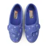 Comfylux DIANA Womens Full Slippers Blue sold by House of Slippers