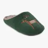 Totes Isotoner NOVELTY Mens Mule Slippers Green sold by House of Slippers