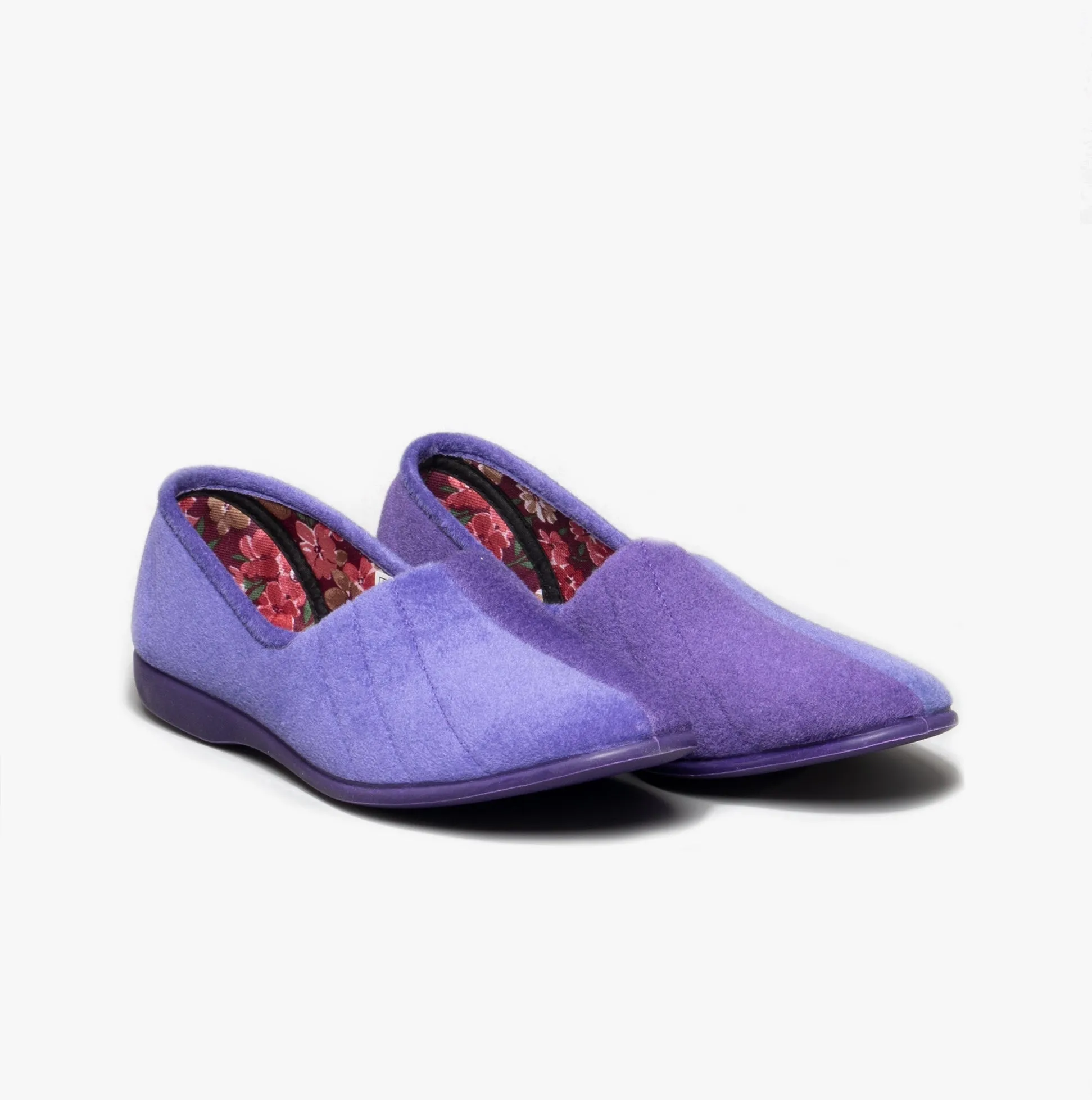AUDREY Womens Slippers Lilac sold by House of Slippers product image thumbnail 3