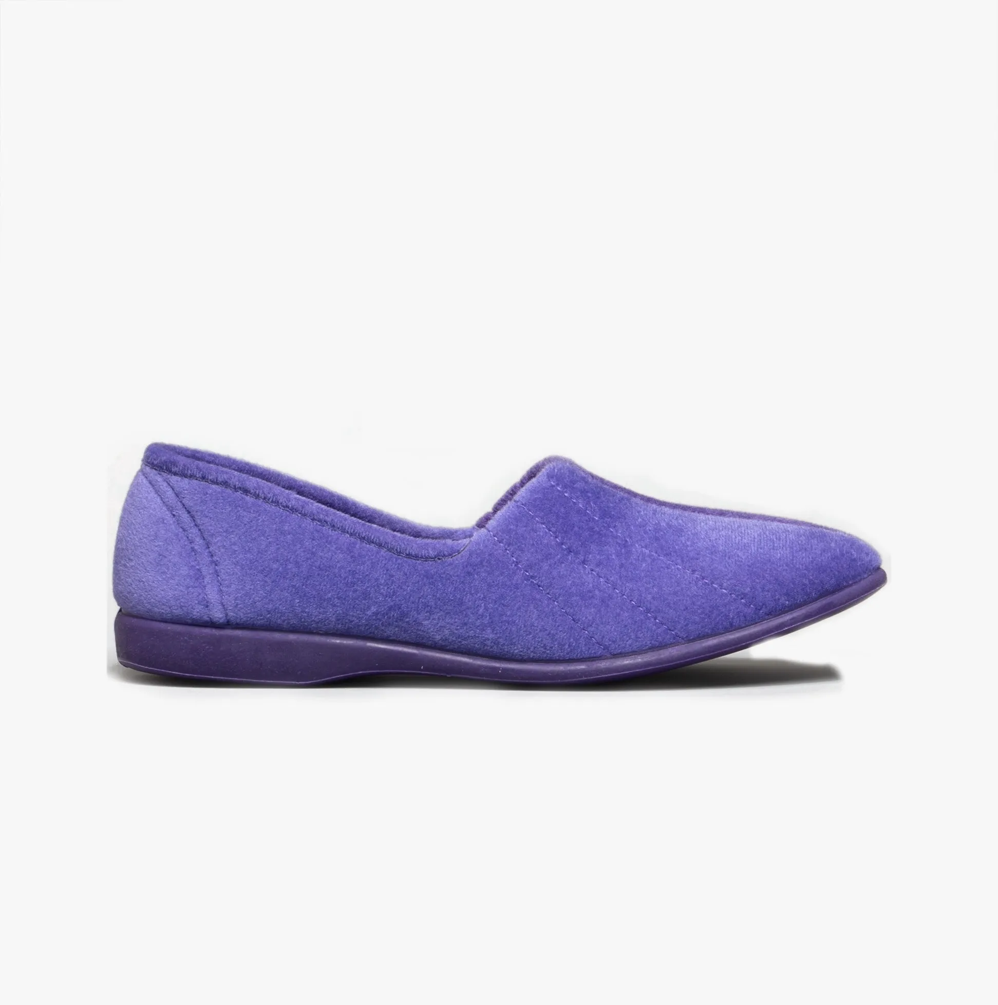 AUDREY Womens Slippers Lilac sold by House of Slippers