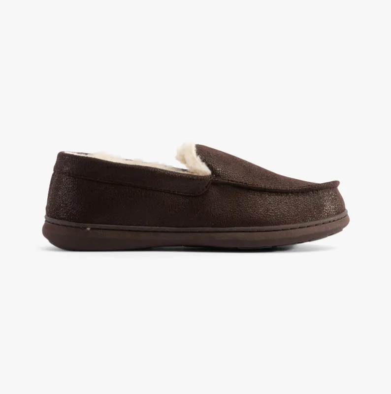 Jo & Joe SPENCER Mens Slippers Brown sold by House of Slippers