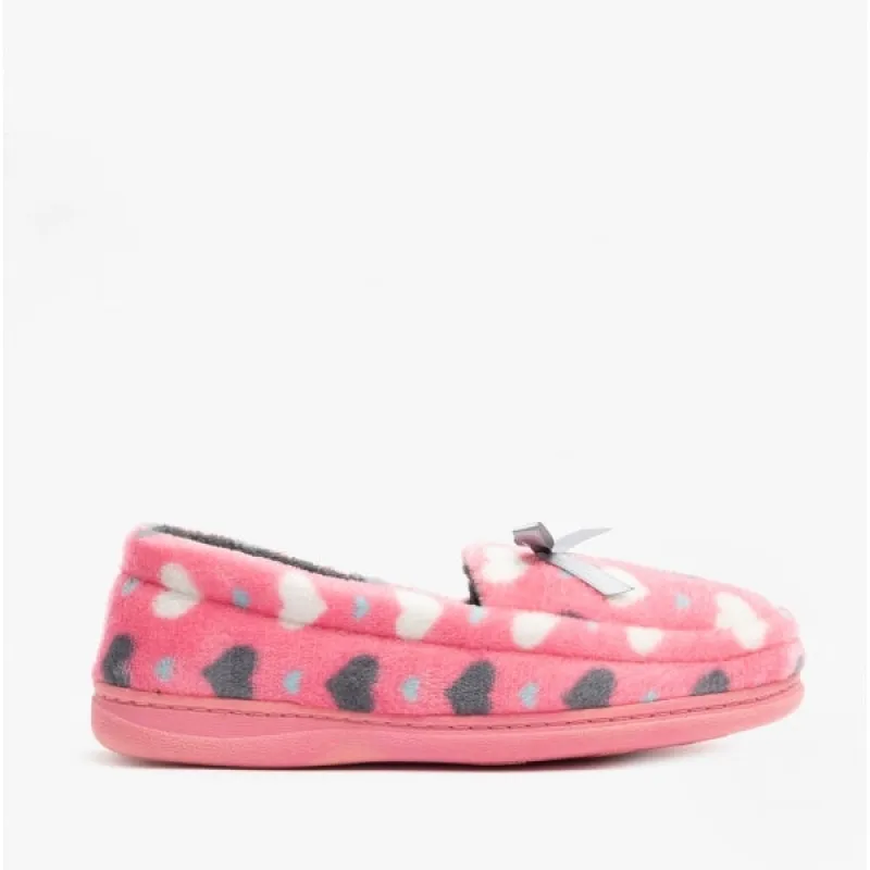 Jo & Joe LOCKHART Womens Full Slippers Pink sold by House of Slippers