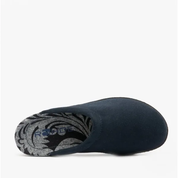 2291-50 Womens Mule Slippers Blue sold by House of Slippers product image thumbnail 2