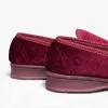 Mirak WARMINSTER Mens Slippers Wine sold by House of Slippers