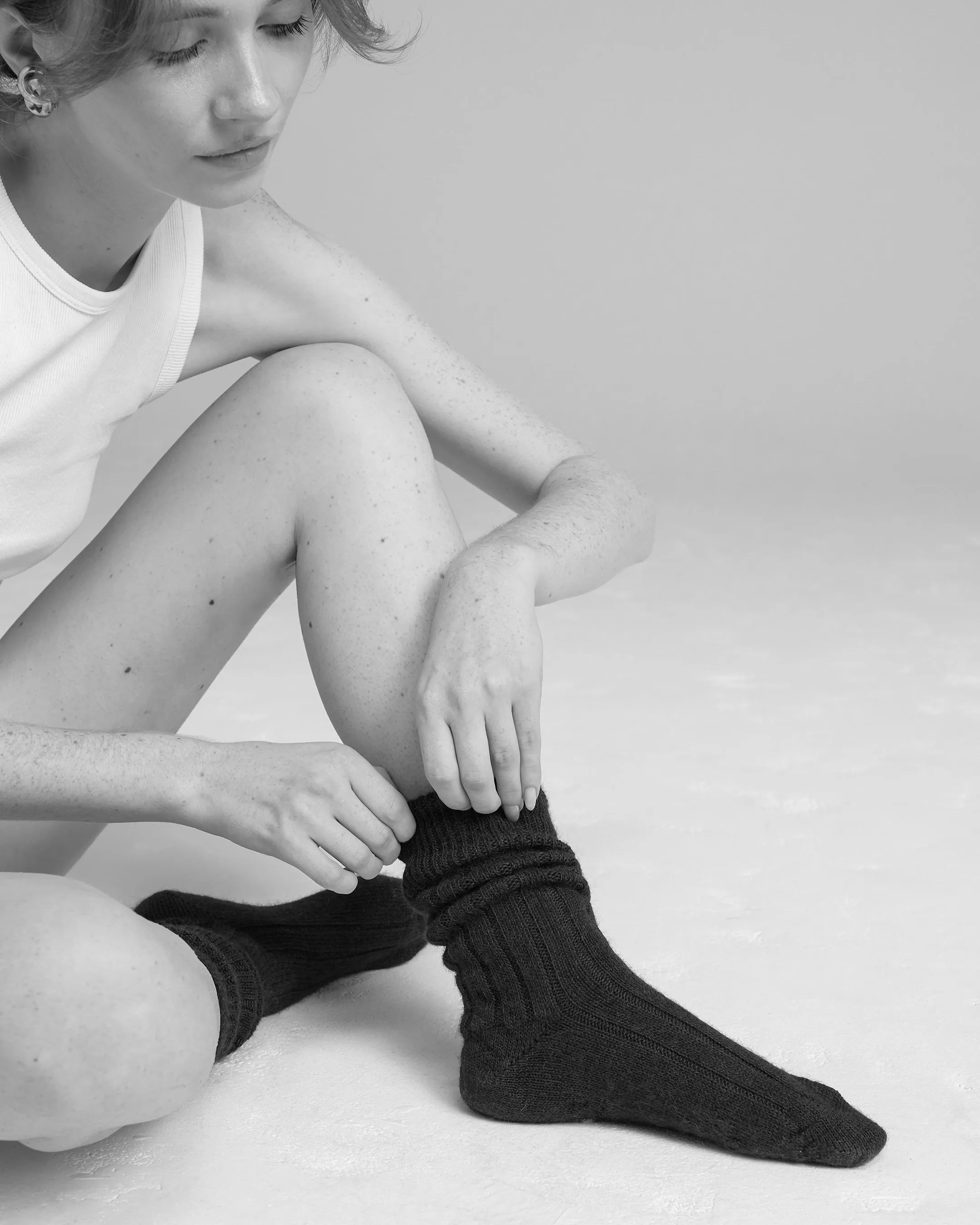 The Slouchy Socks - Slate Grey sold by Nudea product image thumbnail 2