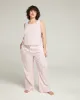 The Tank - Fondant Pink Stripe sold by Nudea