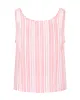 The Tank - Fondant Pink Stripe sold by Nudea
