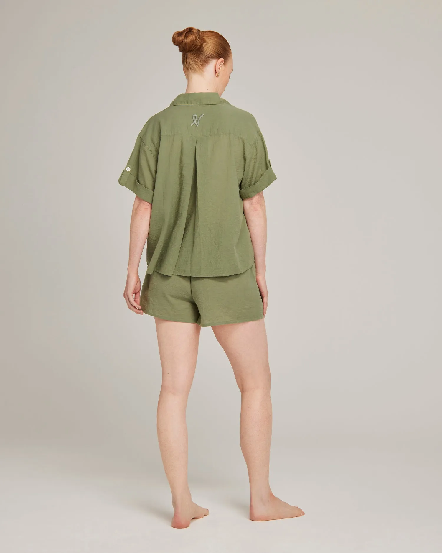 The Short Sleeve Shirt - Rosemary sold by Nudea product image thumbnail 3