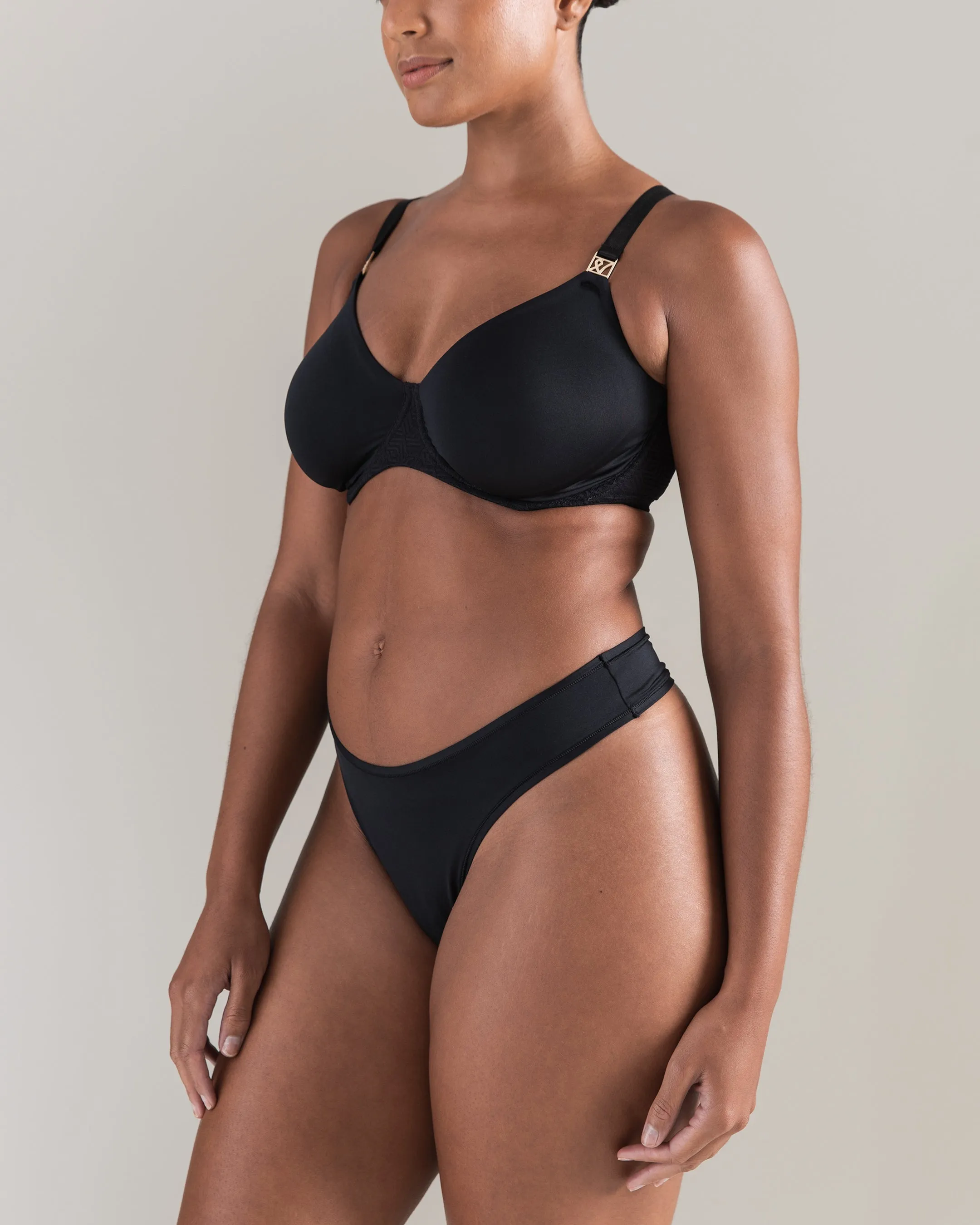 The Dipped Thong - Black sold by Nudea product image thumbnail 4