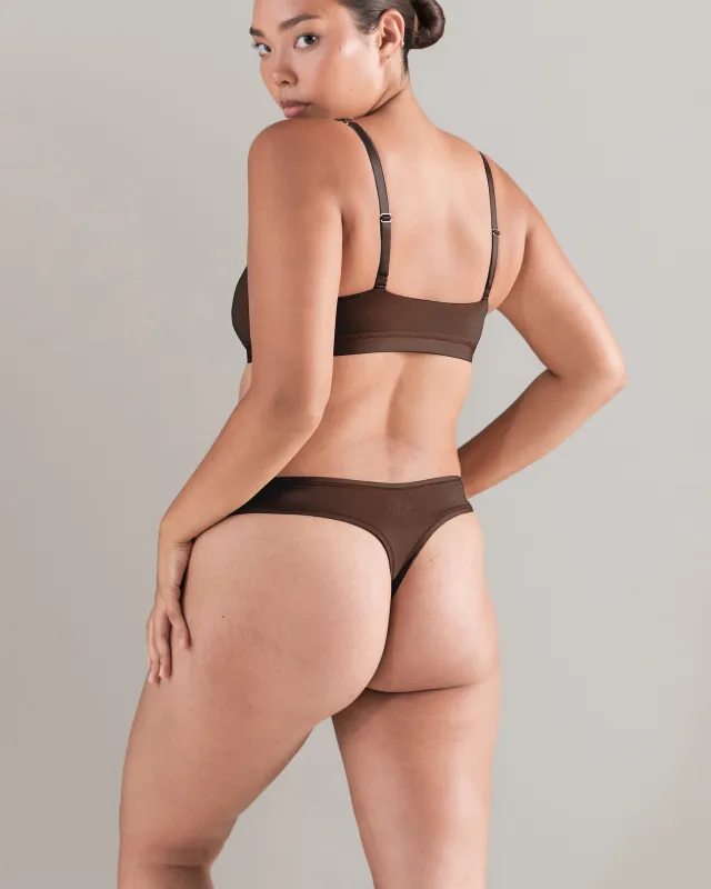 The Dipped Thong - Bare 07 sold by Nudea