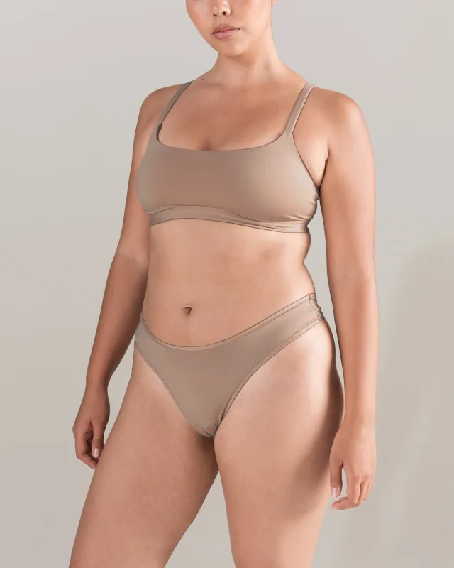 The Dipped Thong - Bare 03 sold by Nudea
