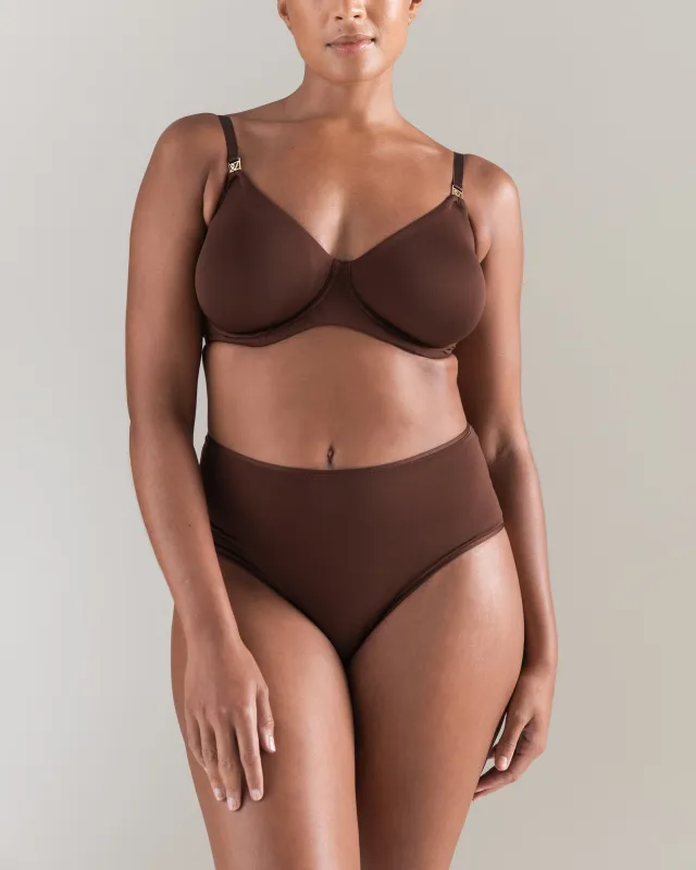The High Waisted Brief - Bare 07 sold by Nudea