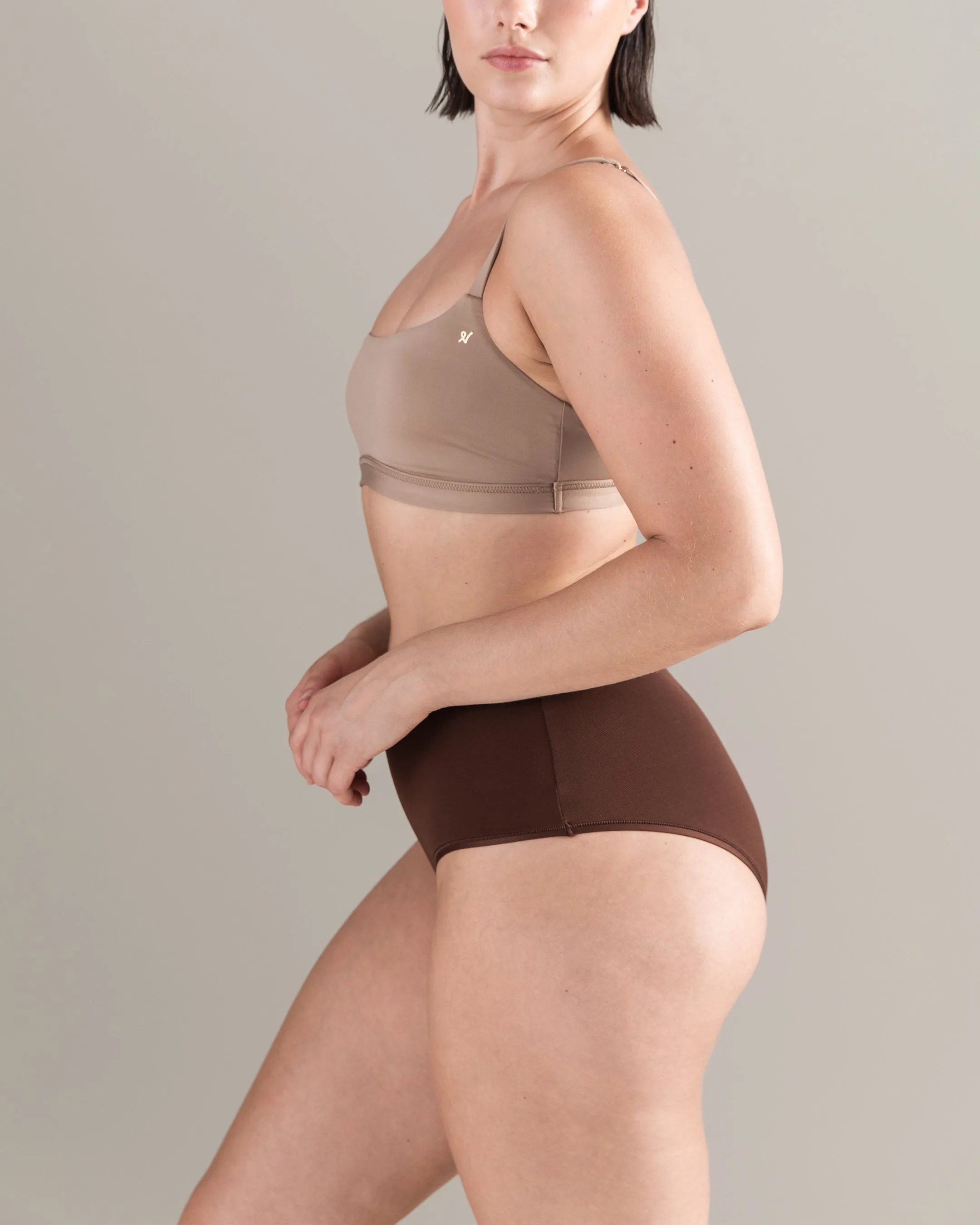 The Mid Rise Bikini Brief - Bare 07 sold by Nudea product image thumbnail 3