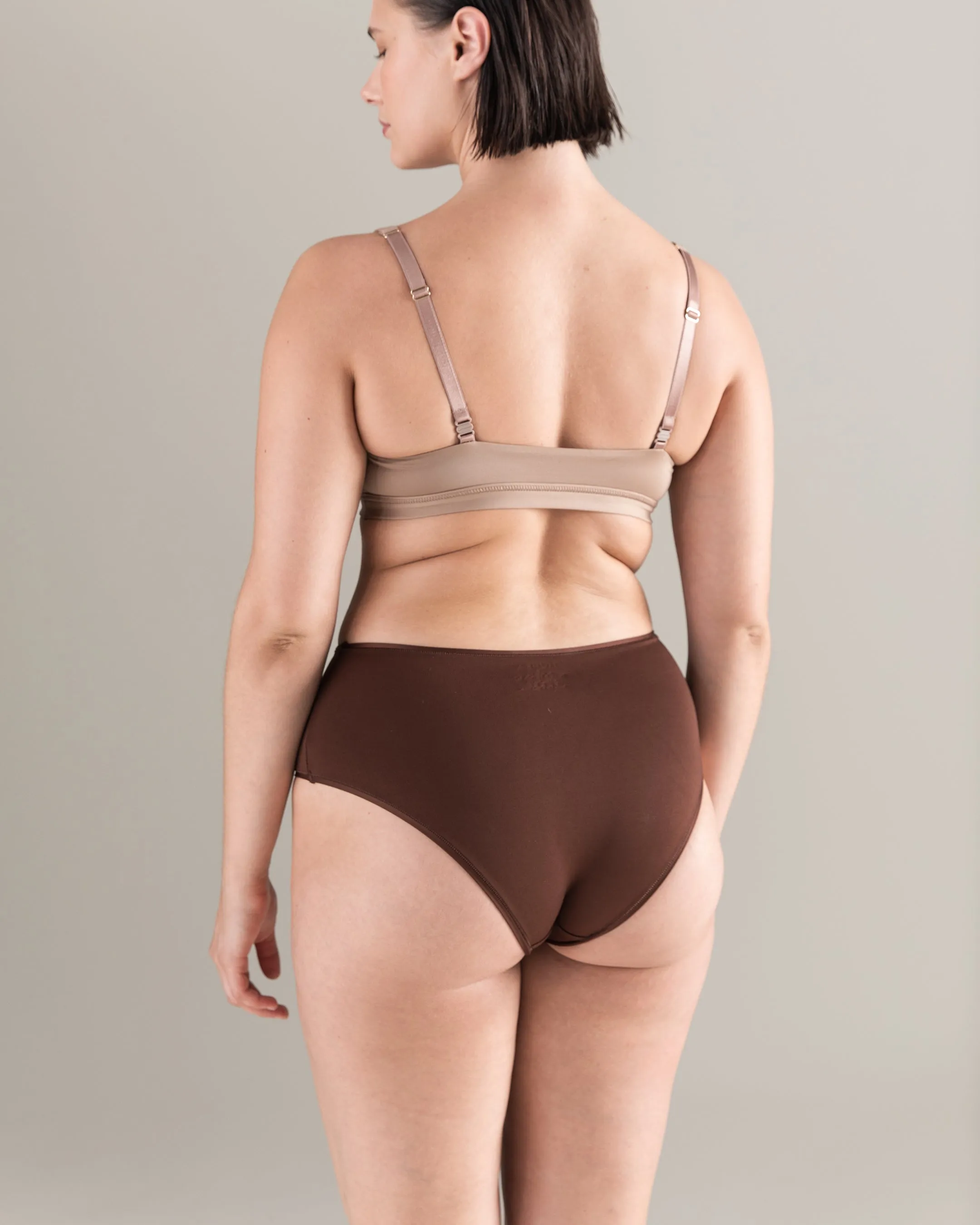 The Mid Rise Bikini Brief - Bare 07 sold by Nudea product image thumbnail 4