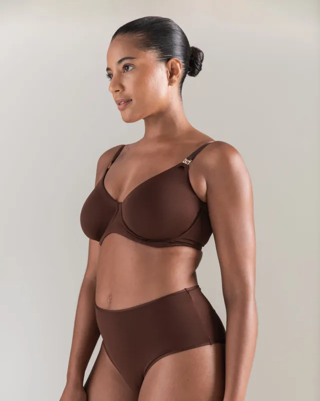 The Boss Full Cover Bra - Bare 07 sold by Nudea