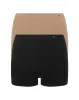 The Essentials Boxer 2 Pack - Black & Bare 03 sold by Nudea