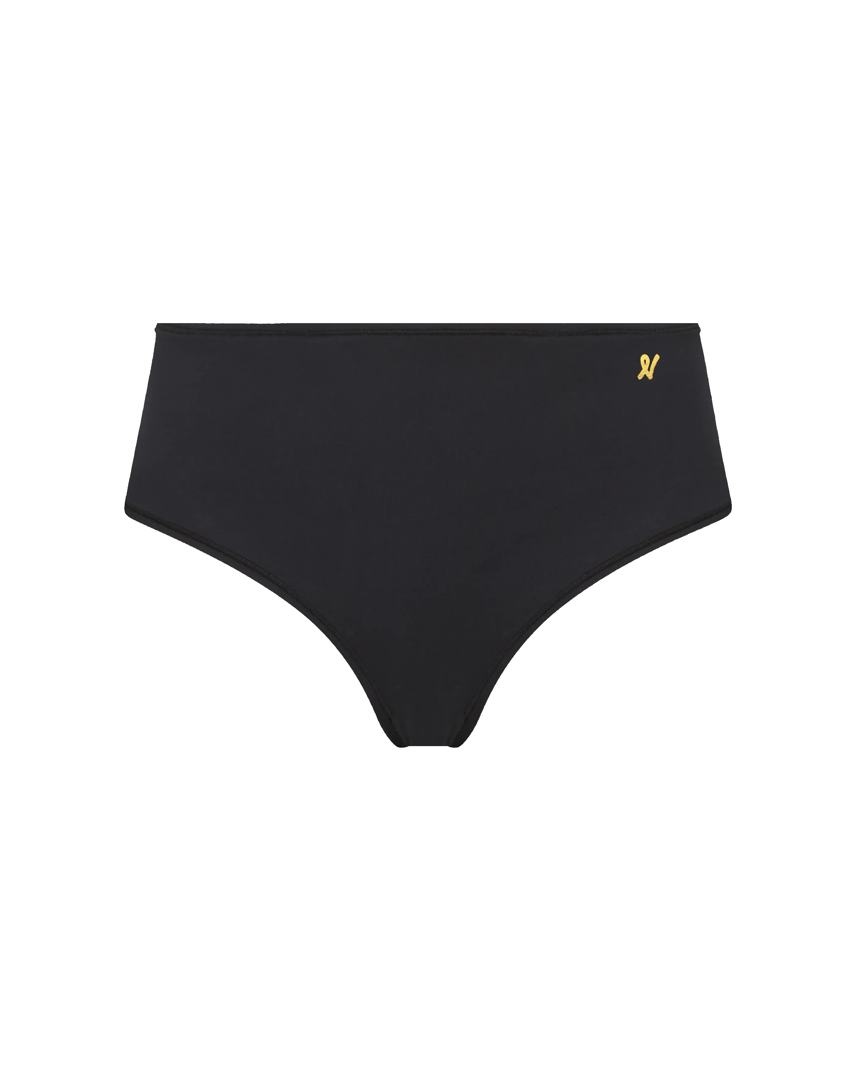 The Stretch Mid Rise Bikini Brief - Black sold by Nudea product image thumbnail 5