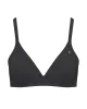 The Organic Cotton Easy Does It Bralette - Black sold by Nudea