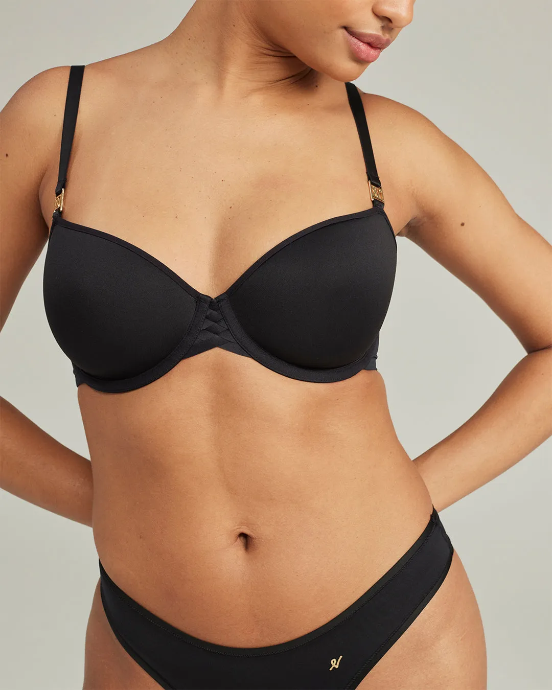 The Stretch Go To T-Shirt Bra - Black sold by Nudea product image thumbnail 3