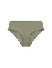 The Stretch Mid Rise Bikini Brief - Sage Green sold by Nudea