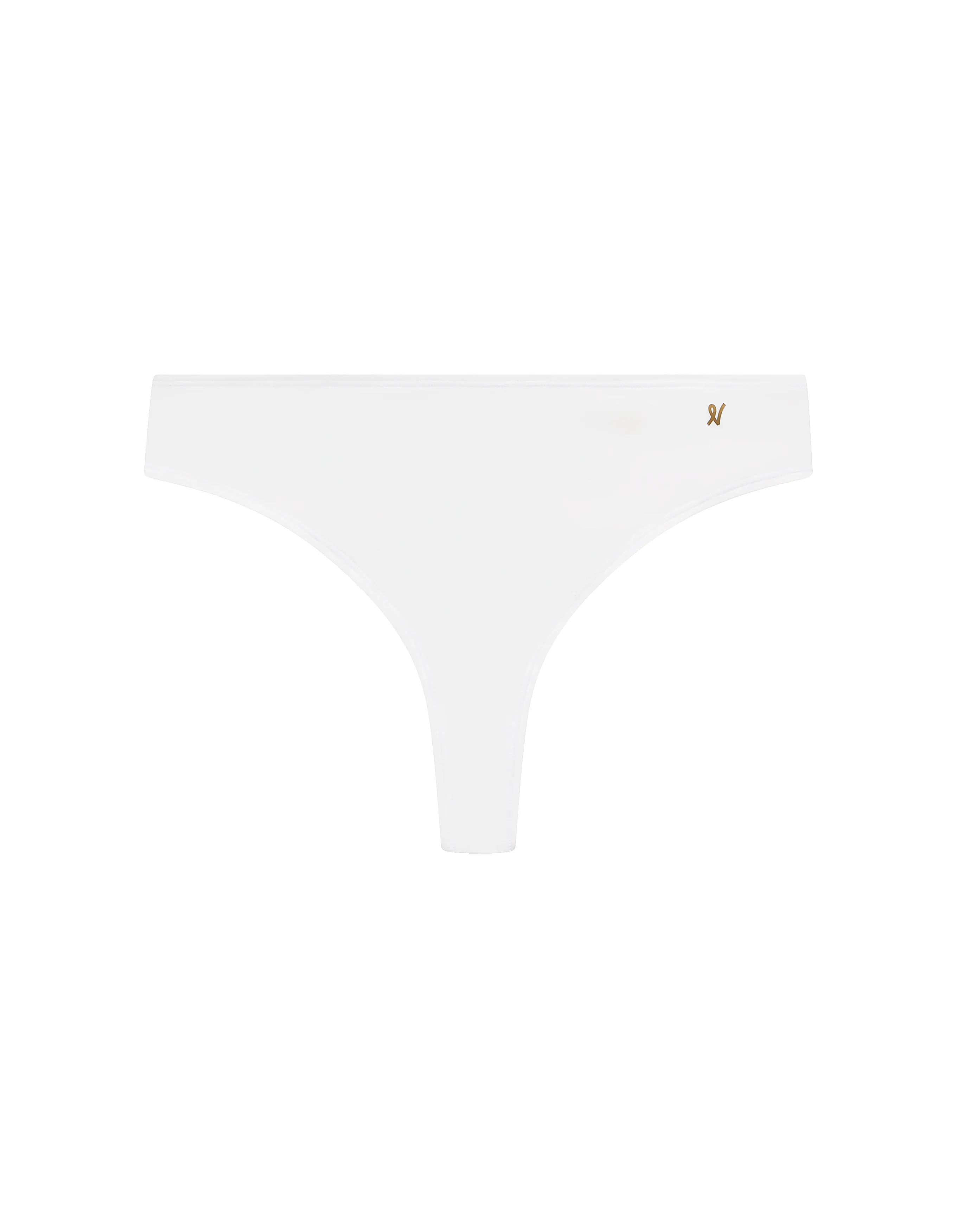 The Stretch Dipped Thong - Cotton White sold by Nudea product image thumbnail 5