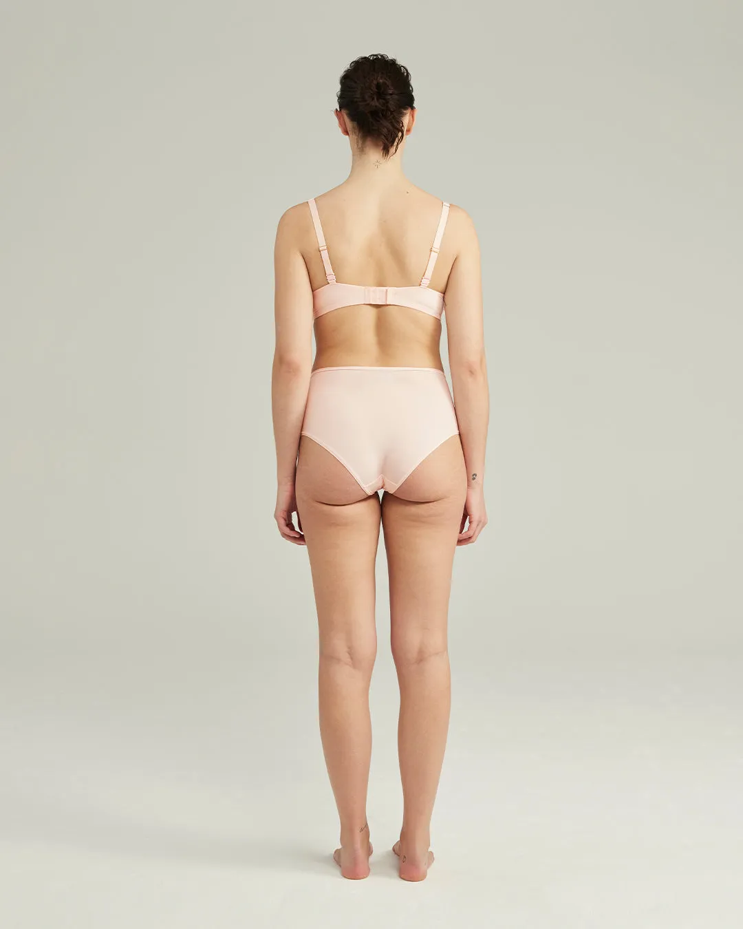 The Stretch High Waisted Brief - Blush Pink sold by Nudea product image thumbnail 2