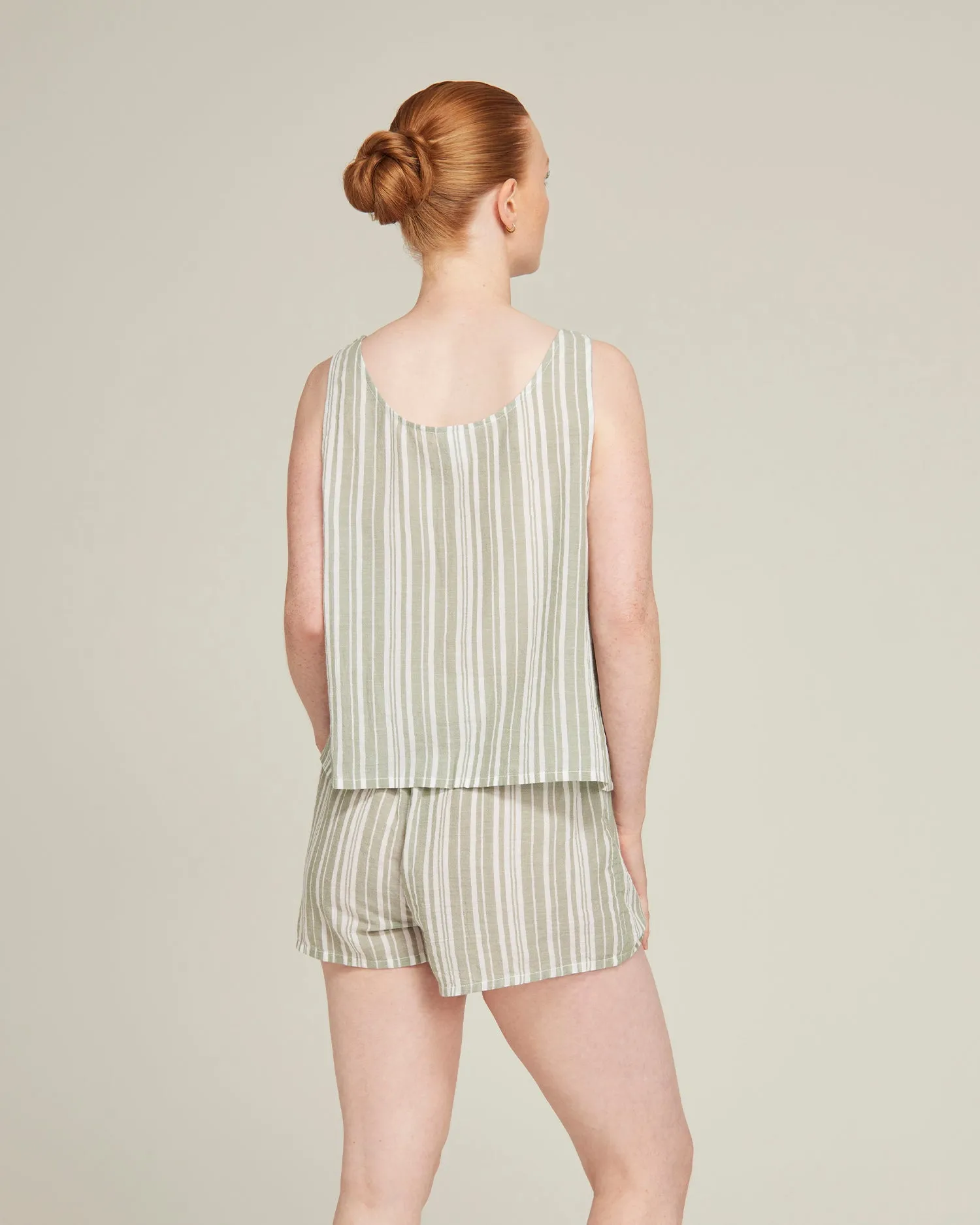 The Tank - Sage Stripe sold by Nudea product image thumbnail 3