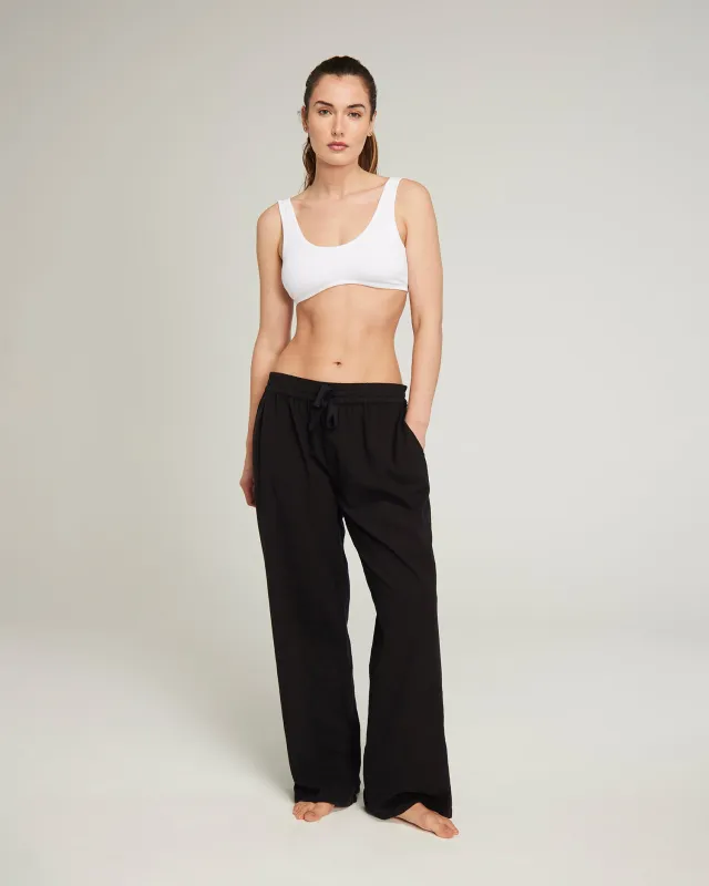 The Classic Trouser - Black sold by Nudea