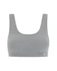 The TENCEL™ Seamless Crop Top 2 Pack - Storm Grey/Rose Pink sold by Nudea