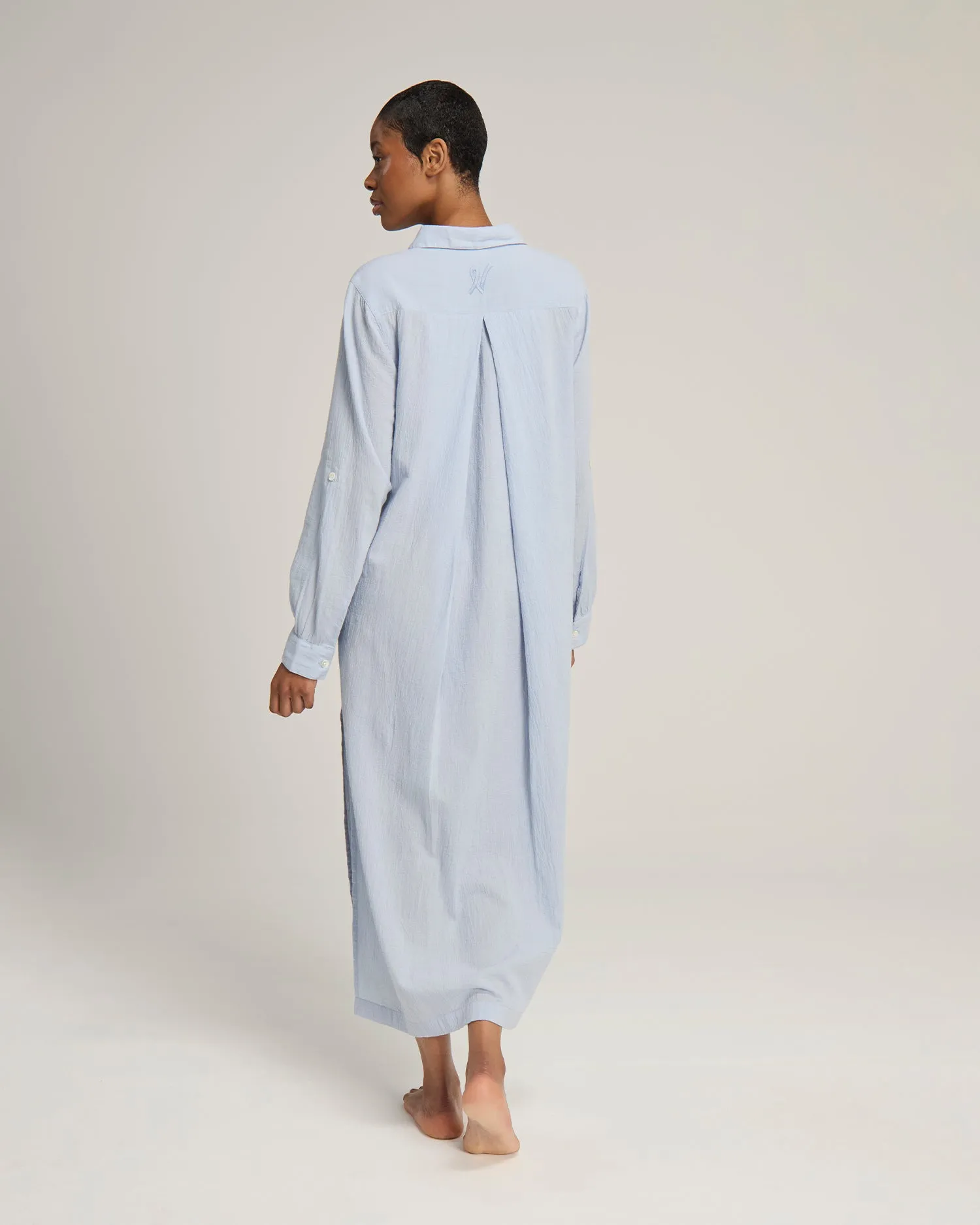 The Maxi Shirt - Sky sold by Nudea product image thumbnail 4