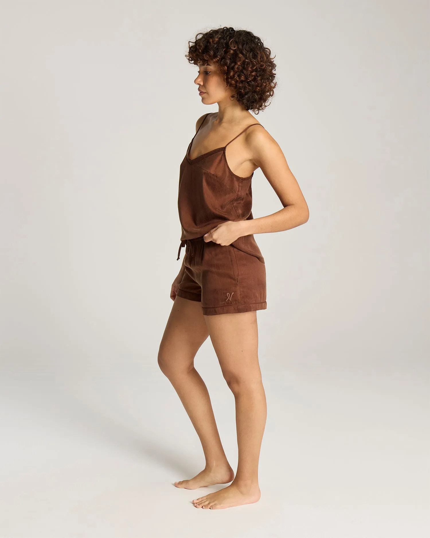 Eco-Luxe Drawstring Boxer - Cocoa sold by Nudea product image thumbnail 3