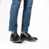 Base London WOBURN Mens Polished Leather Brogue Shoes Black sold by Shuperb