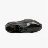 Base London WOBURN Mens Polished Leather Brogue Shoes Black sold by Shuperb