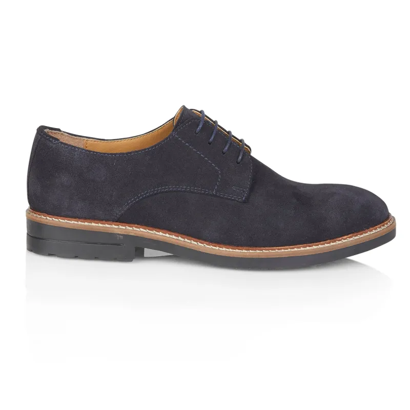 Silver Street London SYDENHAM Mens Shoes Blue sold by Shuperb