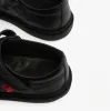 Kickers 117238 KOPI MJ BROGUE Junior Girls School Shoes Black sold by Shuperb