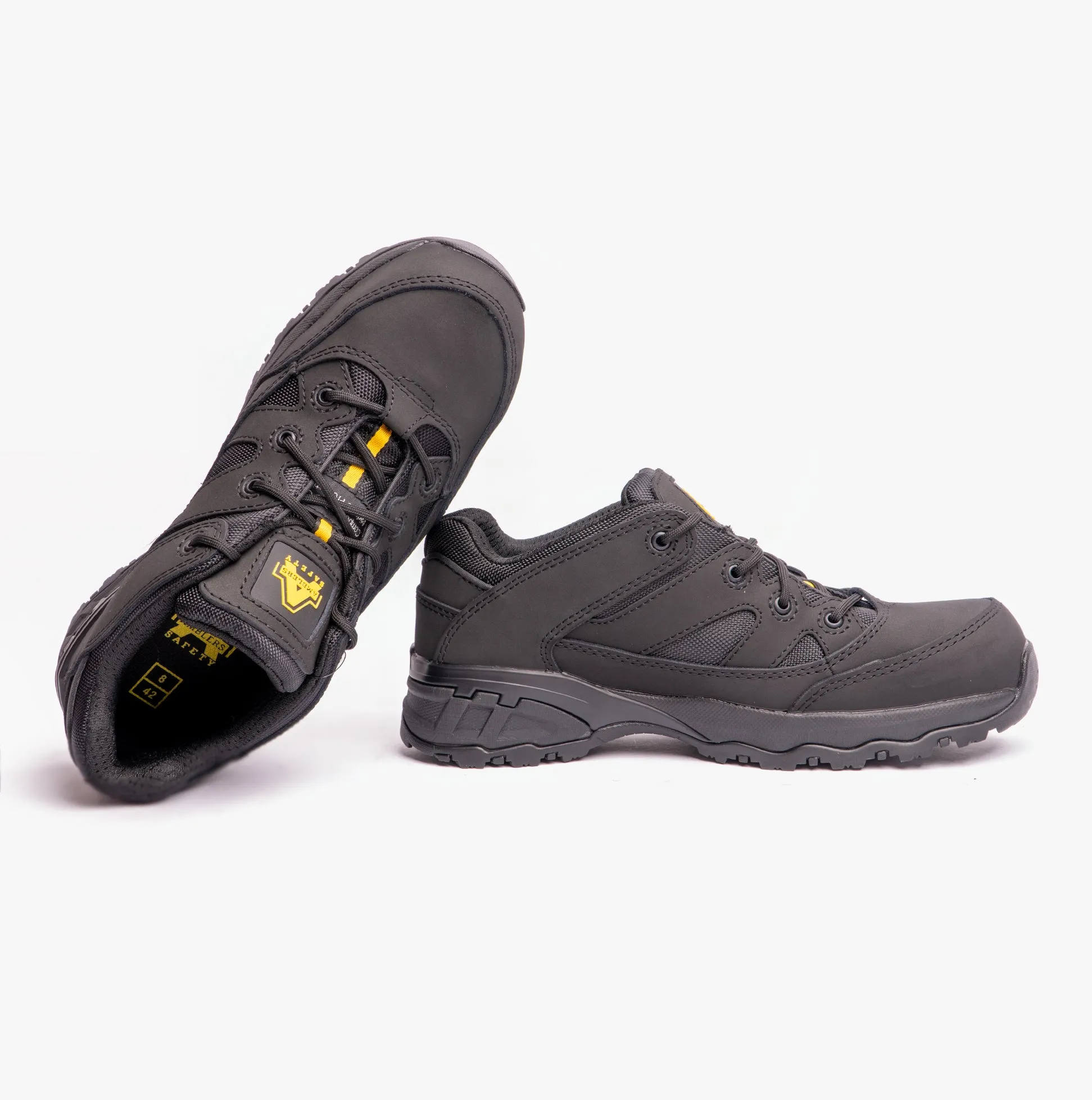 Amblers Safety FS68C Unisex Leather Safety Trainers Black sold by Shuperb product image thumbnail 4