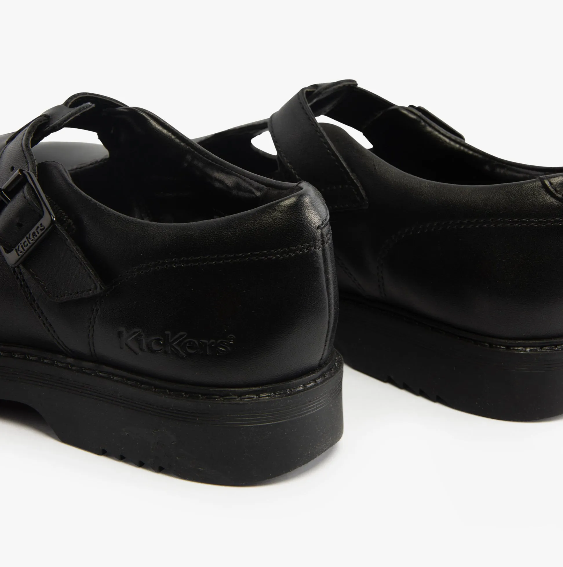 Kickers 117220 FINLEY T BAR Girls School Shoes Black sold by Shuperb product image thumbnail 5