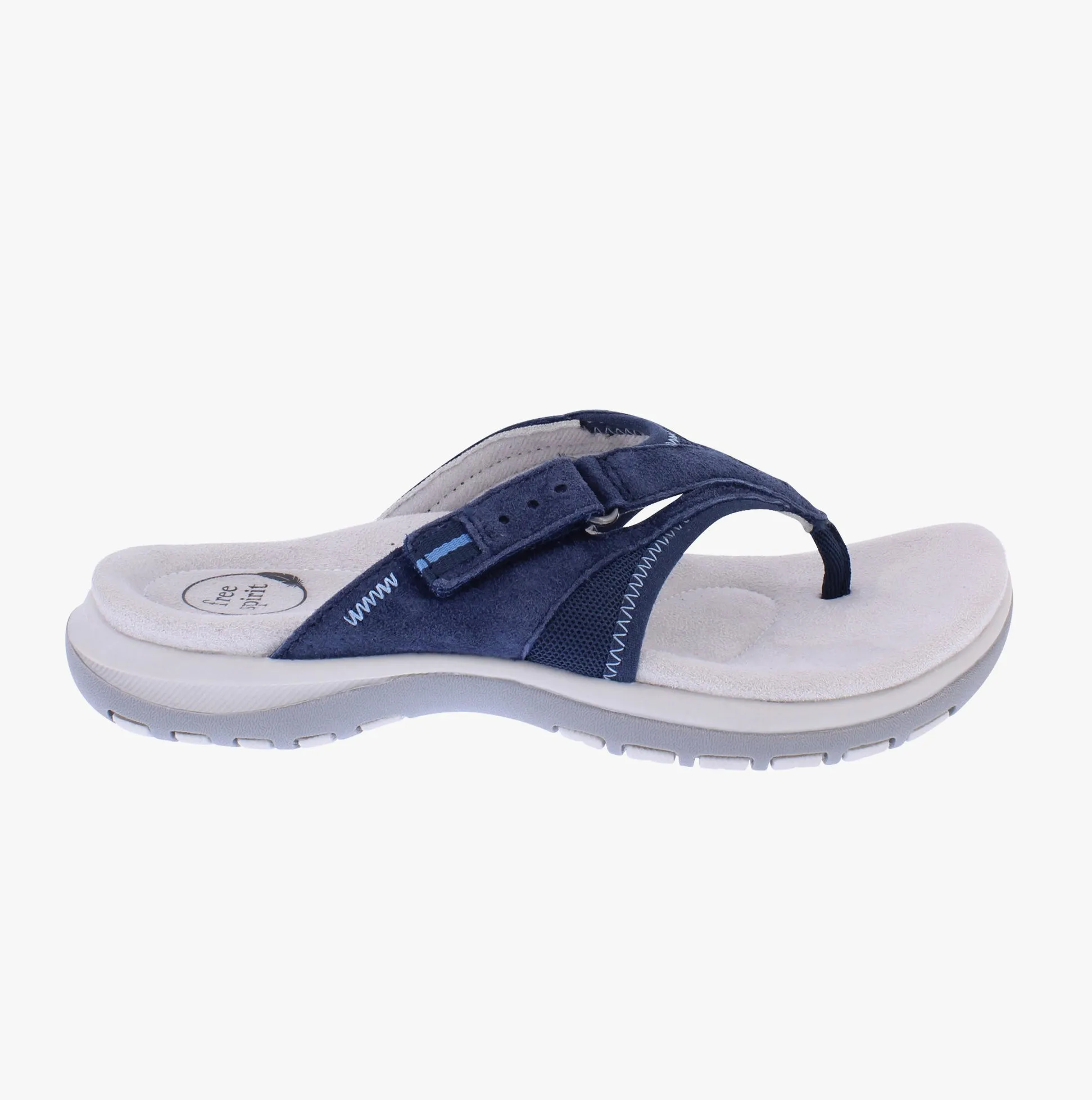 Free Spirit JULIET 2 Womens Sandals Navy sold by Shuperb