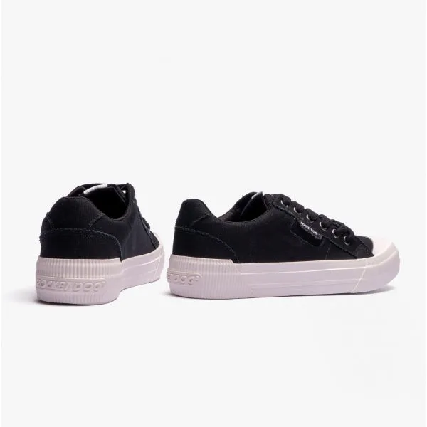 Rocket Dog CHEERY Womens Casual Trainers Black/White sold by Shuperb product image thumbnail 3