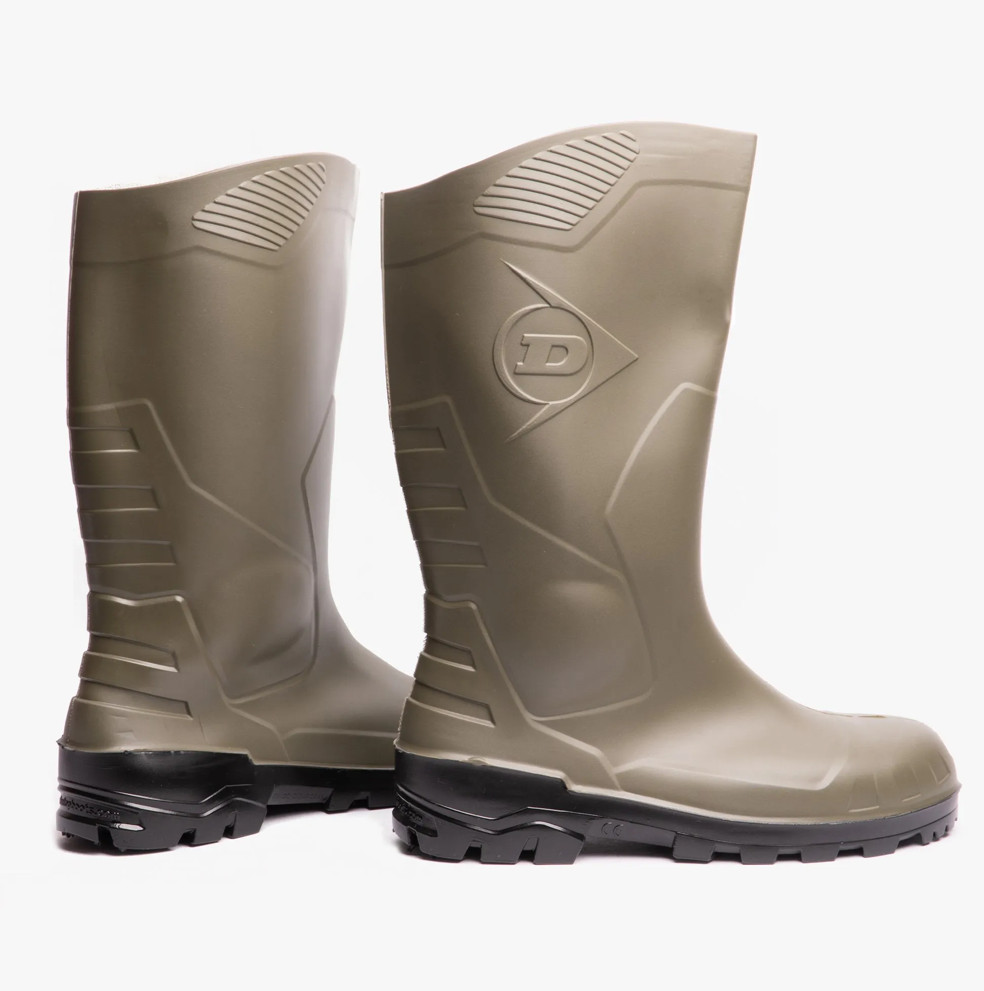 Dunlop DEVON Unisex Safety Wellington Boots Green sold by Shuperb product image thumbnail 2