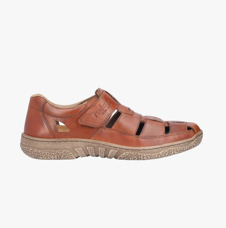 Rieker 03578-24 Mens Shoes Brown sold by Shuperb