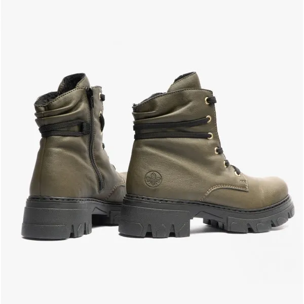 Rieker 74624-54 Womens Ankle Boots Green sold by Shuperb product image thumbnail 3