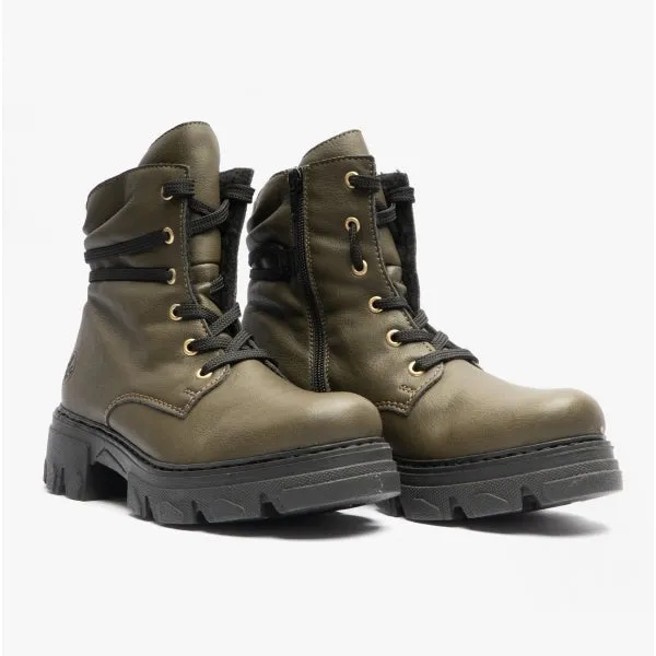 Rieker 74624-54 Womens Ankle Boots Green sold by Shuperb product image thumbnail 2