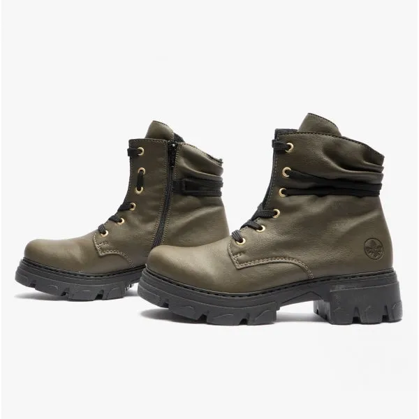 Rieker 74624-54 Womens Ankle Boots Green sold by Shuperb product image thumbnail 4