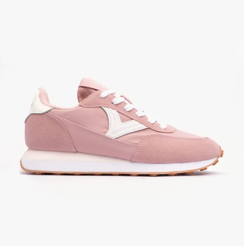 Victoria ASTRO MONOCHROME NYLON Womens Trainers Rosa sold by Shuperb
