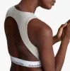 Calvin Klein OPEN BACK Unlined Bralette Womens Grey Heather sold by Shuperb