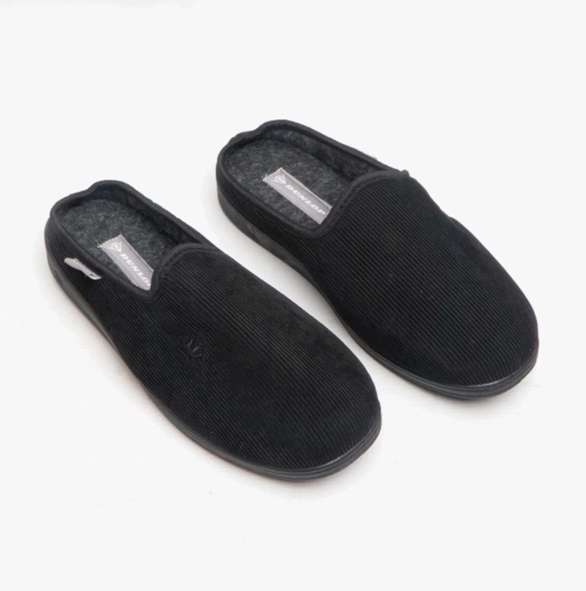 Dunlop TED Mens Mule Slippers Black sold by Shuperb product image thumbnail 2